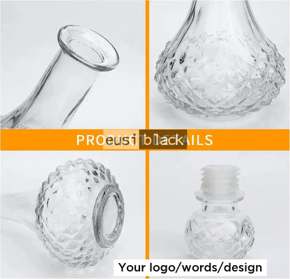 Slim neck decanter