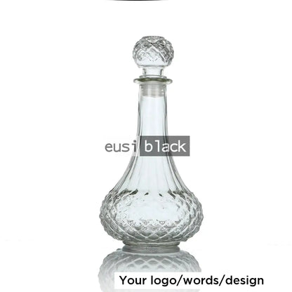 Slim neck decanter