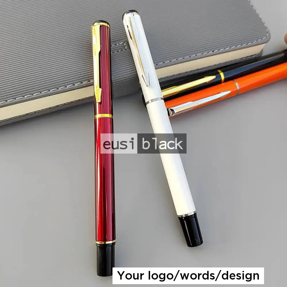 Slim Semi Executive Pen Red