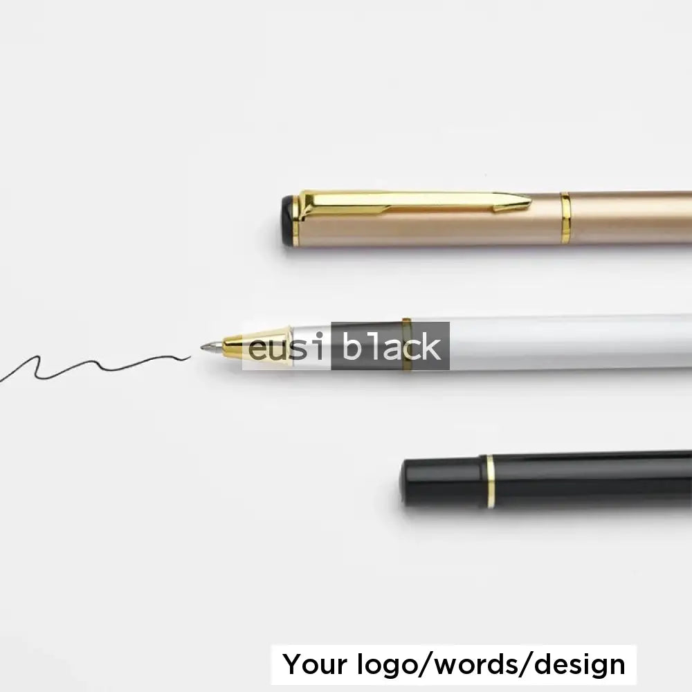 Slim Semi Executive Pen White