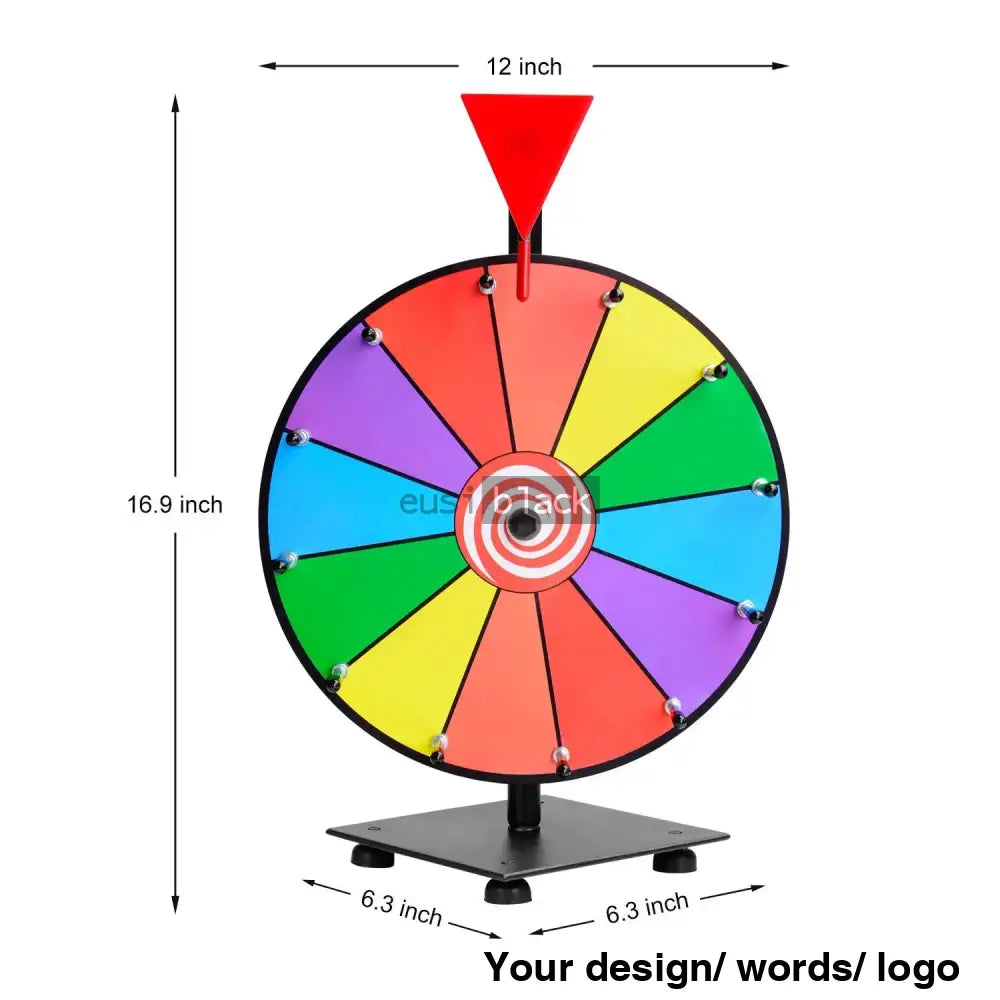 Spinning Prize Wheel Table Top