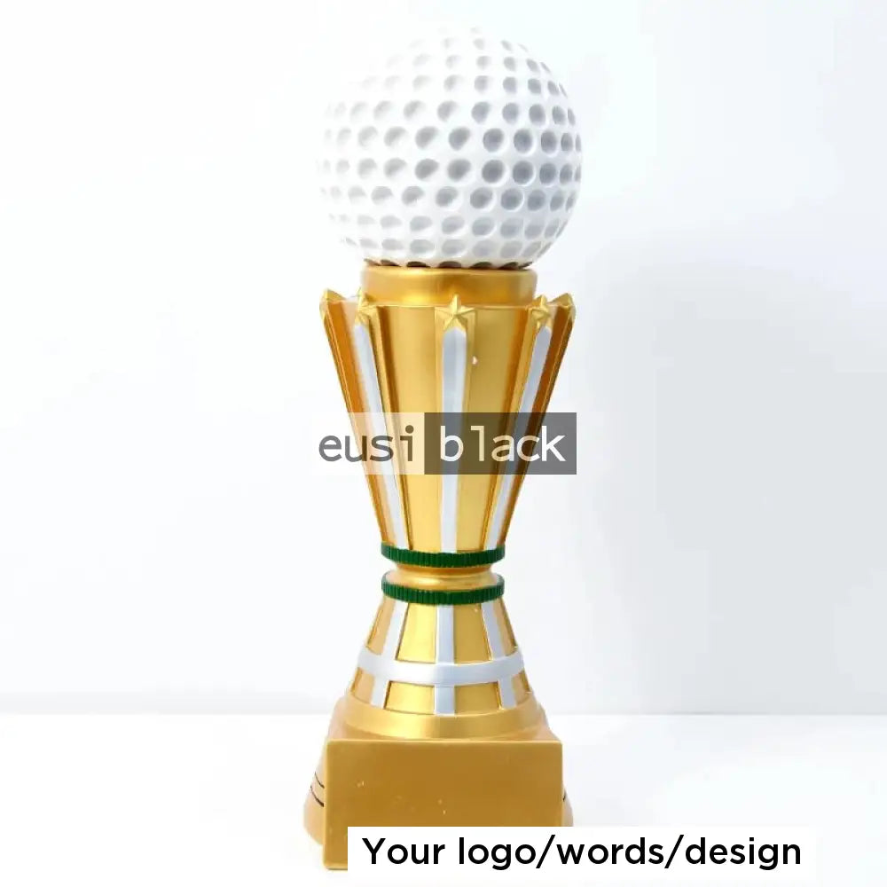 Sports centric trophy award - 44cm - Golf