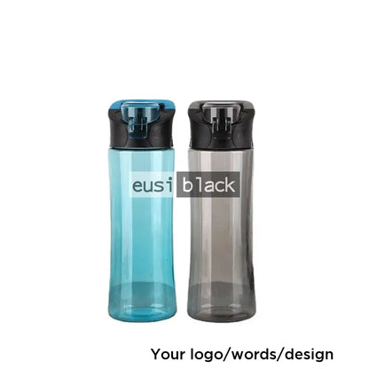 Sports plastic water bottle - Blue