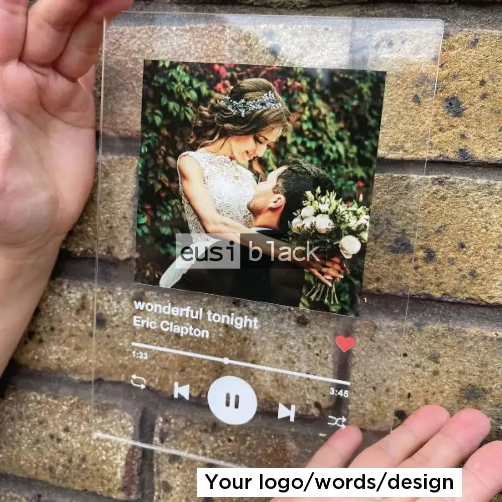 Spotify music acrylic award