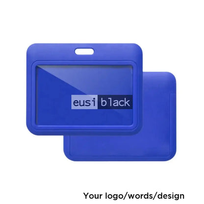 Staff ID name tag pocket | Landscape Blue