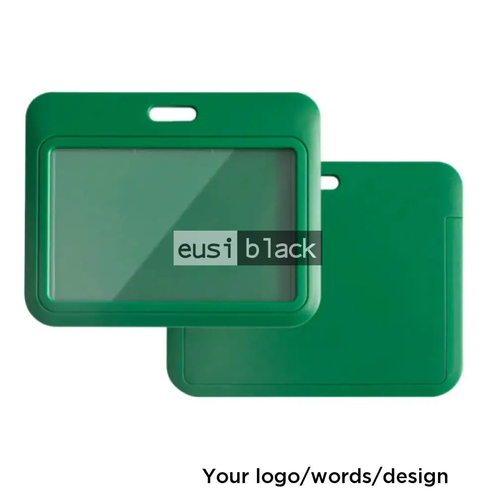 Staff ID name tag pocket | Landscape Green