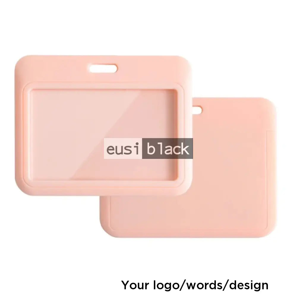 Staff ID name tag pocket | Landscape Mauve