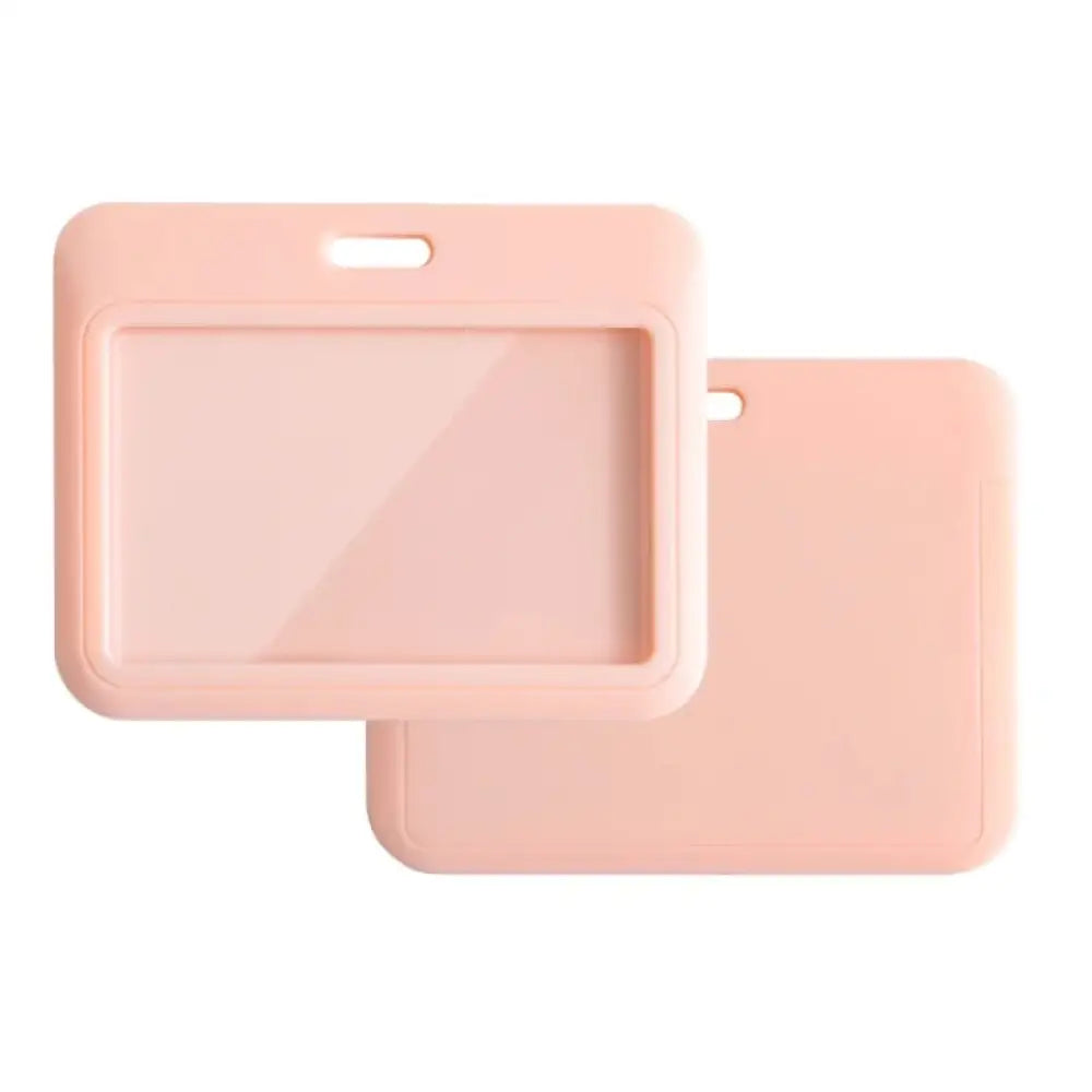 Staff ID name tag pocket | Landscape Mauve