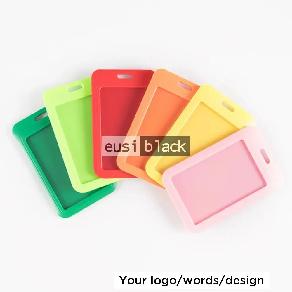 Staff ID name tag pocket | Portrait Green