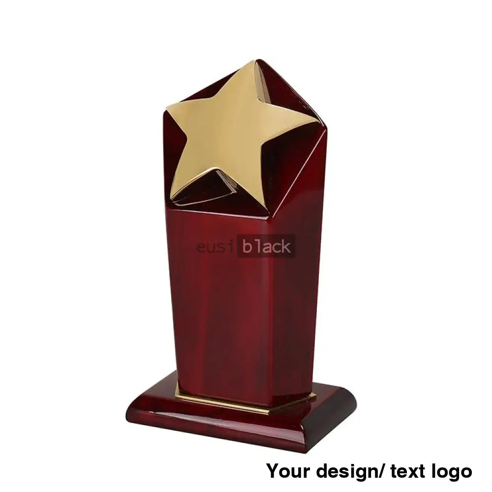 Star Podium Wooden Plaque