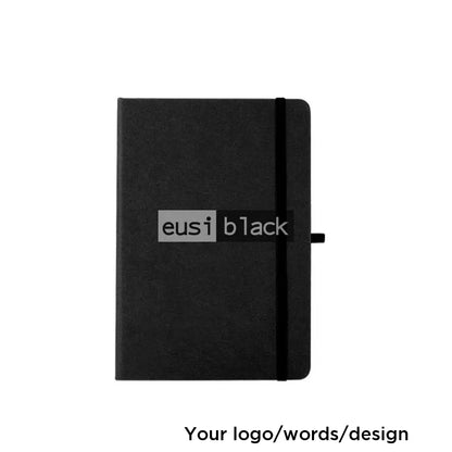Stringed Notebook Stringed A5 size notebook sold designed and branded by Eusi Black Gift ...