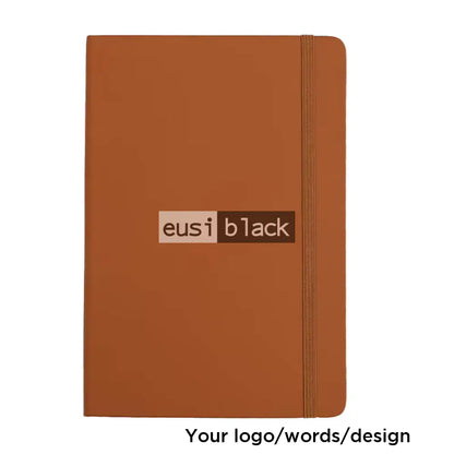 Stringed notebook - A5 - Brown / 60 sheets/120 pages