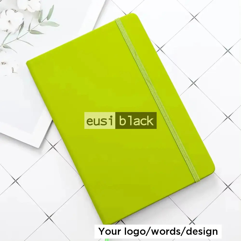 Stringed notebook - A5 - Light green / 60 sheets/120 pages