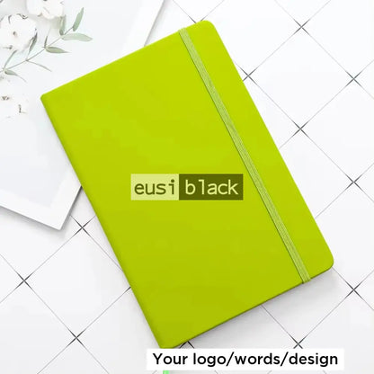 Stringed notebook - A5 - Light green / 60 sheets/120 pages