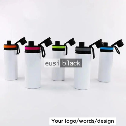 Striped aluminium water bottle | 750ml