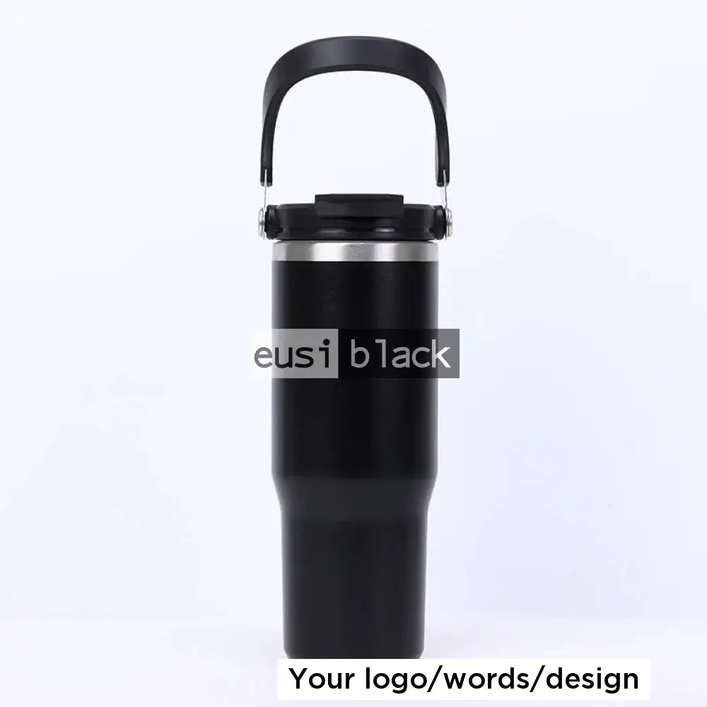 Swinging handle Stanley thermal mug | 1L Black