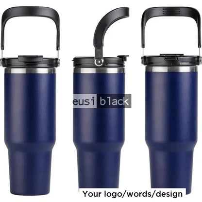 Swinging handle Stanley thermal mug | 1L Blue