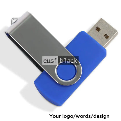 Flasher Button Disk Swivel 4GB flash disk sold and customized at Eusi Black Gift Shop ...