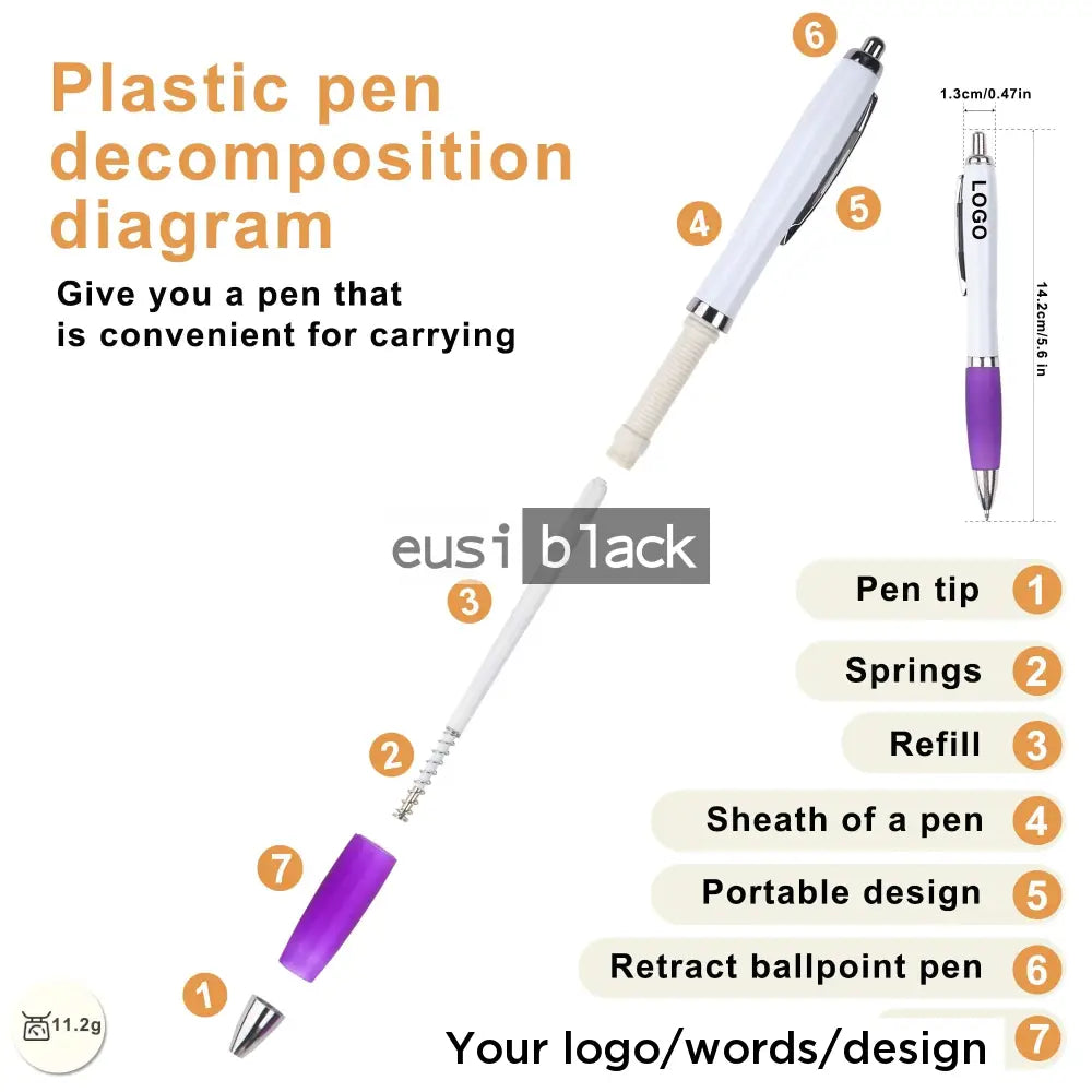Swollen Plastic Pen