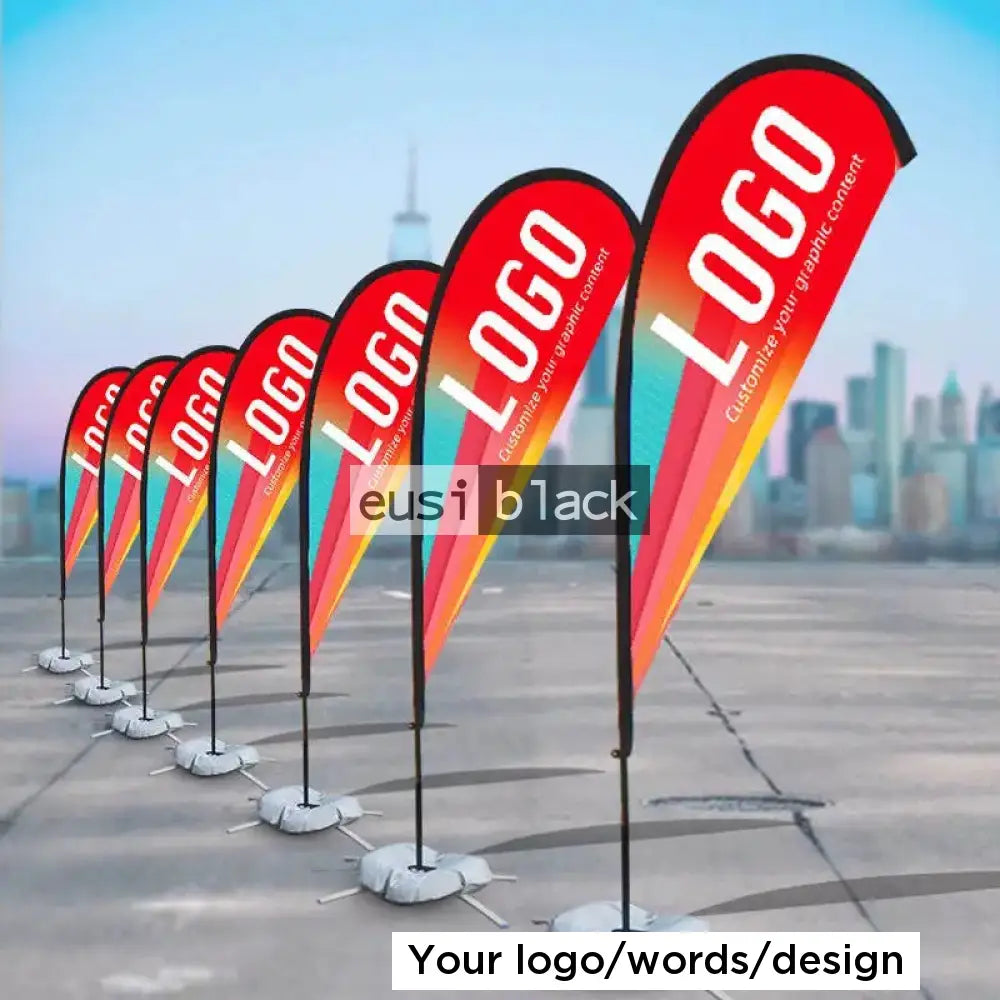 Teardrop banner stand 0.7m / Stand + banner