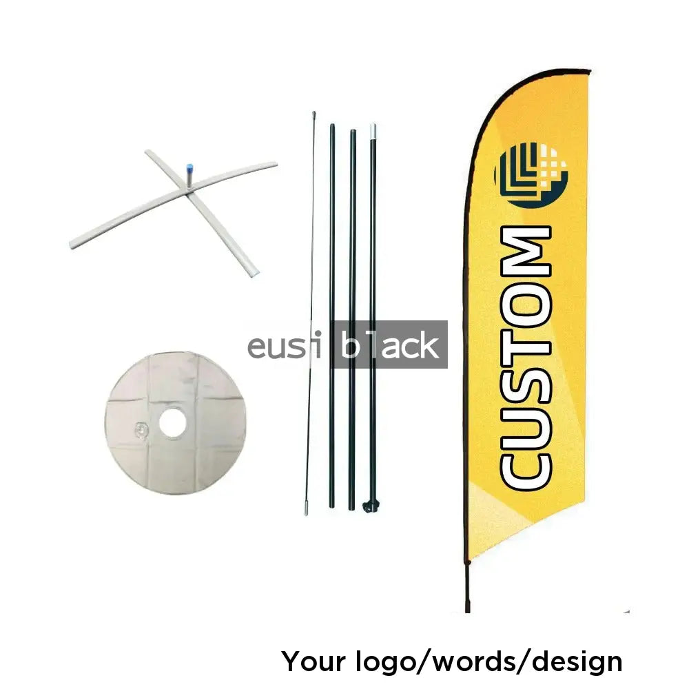 Telescopic banner stand