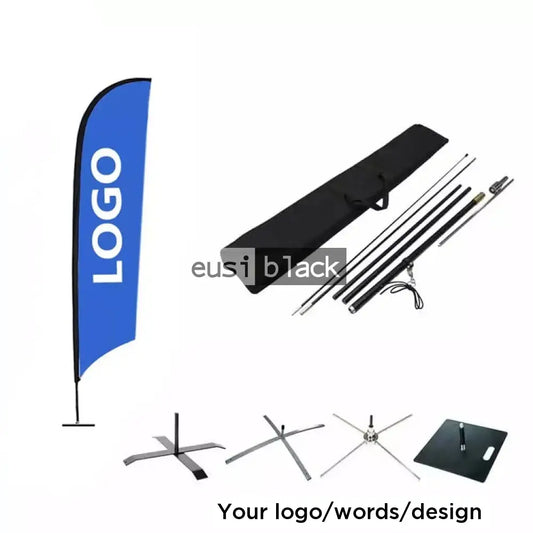 Telescopic banner stand