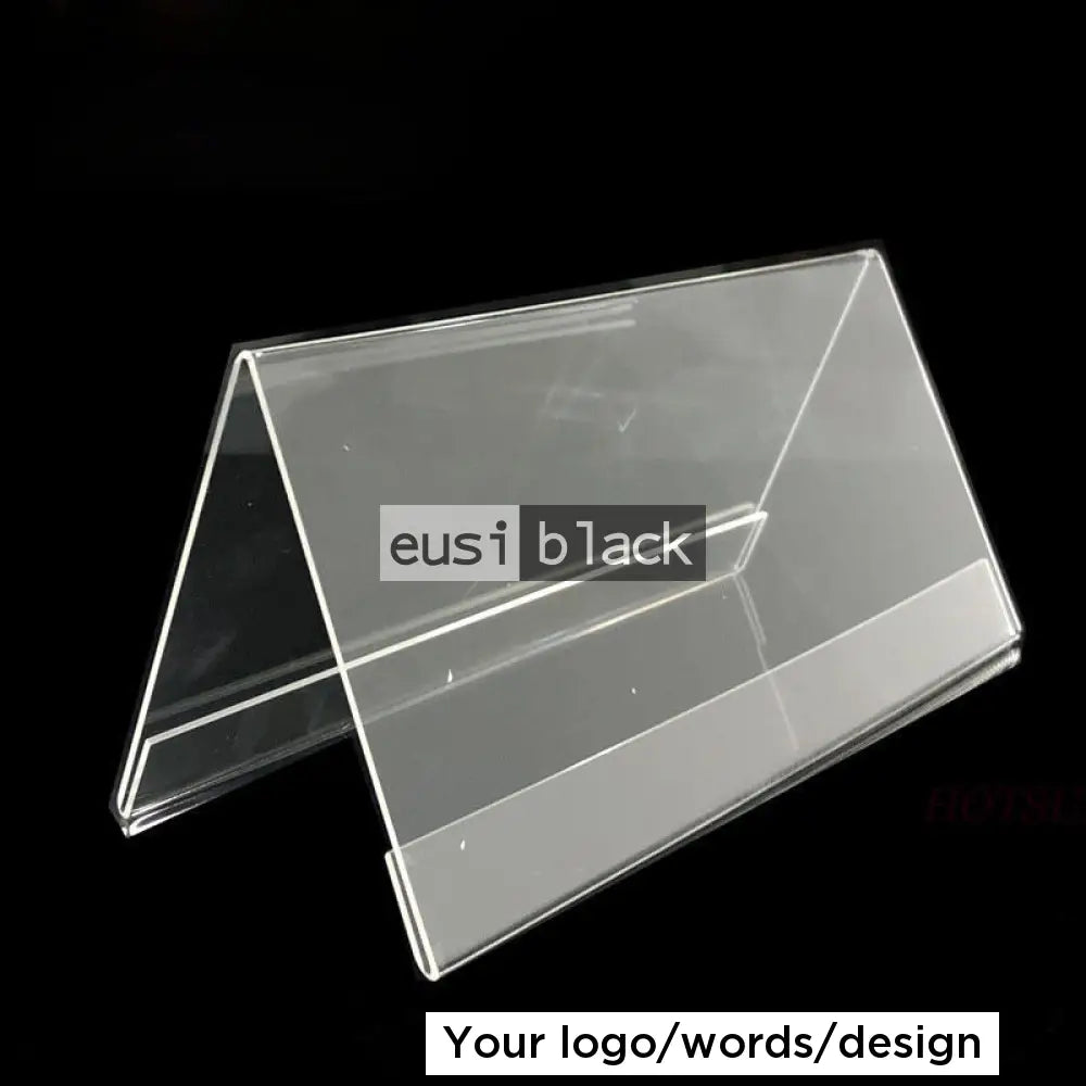 Tent name sign holder