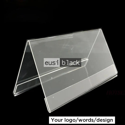 Tent name sign holder