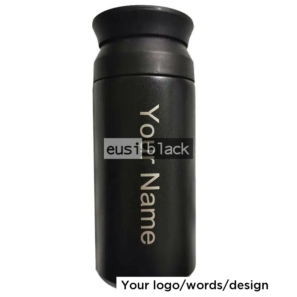 The KICC thermal travel bottle Black