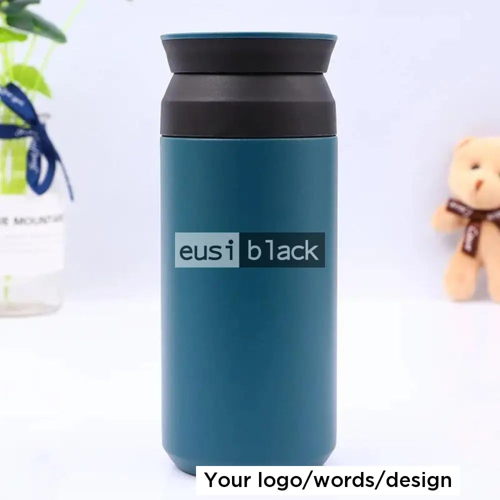 The KICC thermal travel bottle Blue