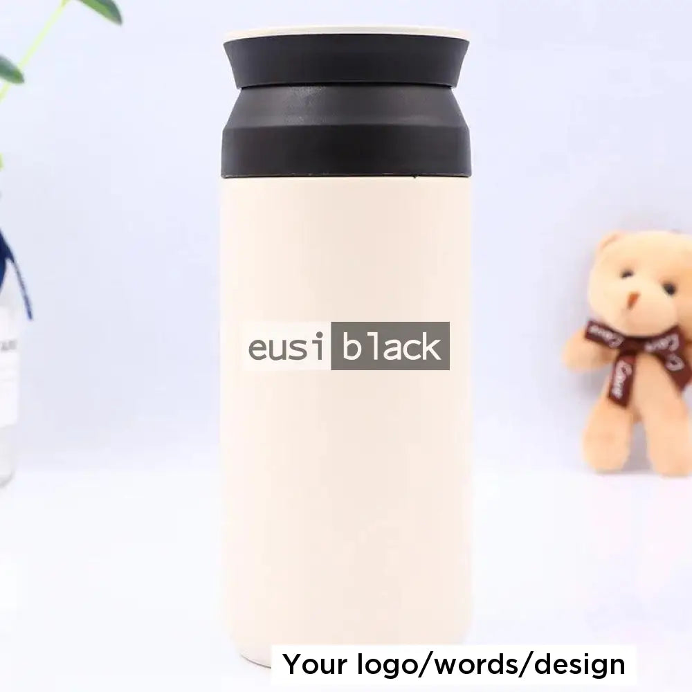 The KICC thermal travel bottle White