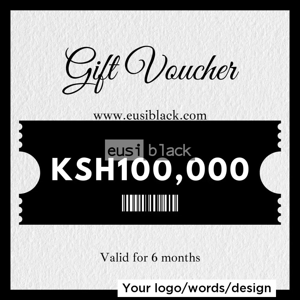 The Platinum Gift Voucher Ksh 100,000.00