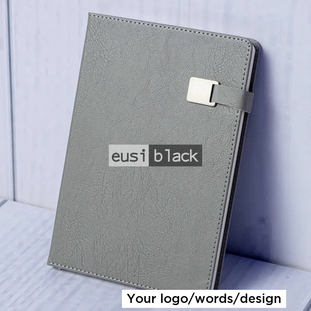 Top latch notebook - A5 - Grey