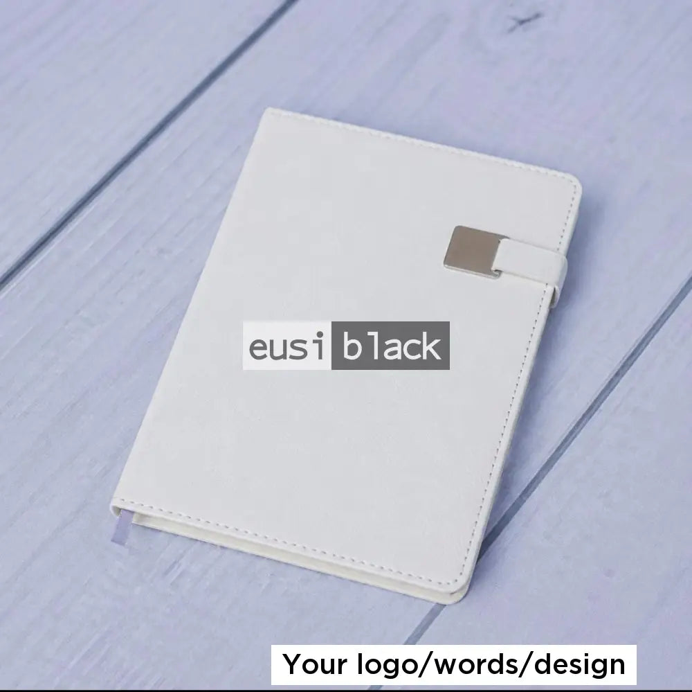 Top latch notebook - A5 - White