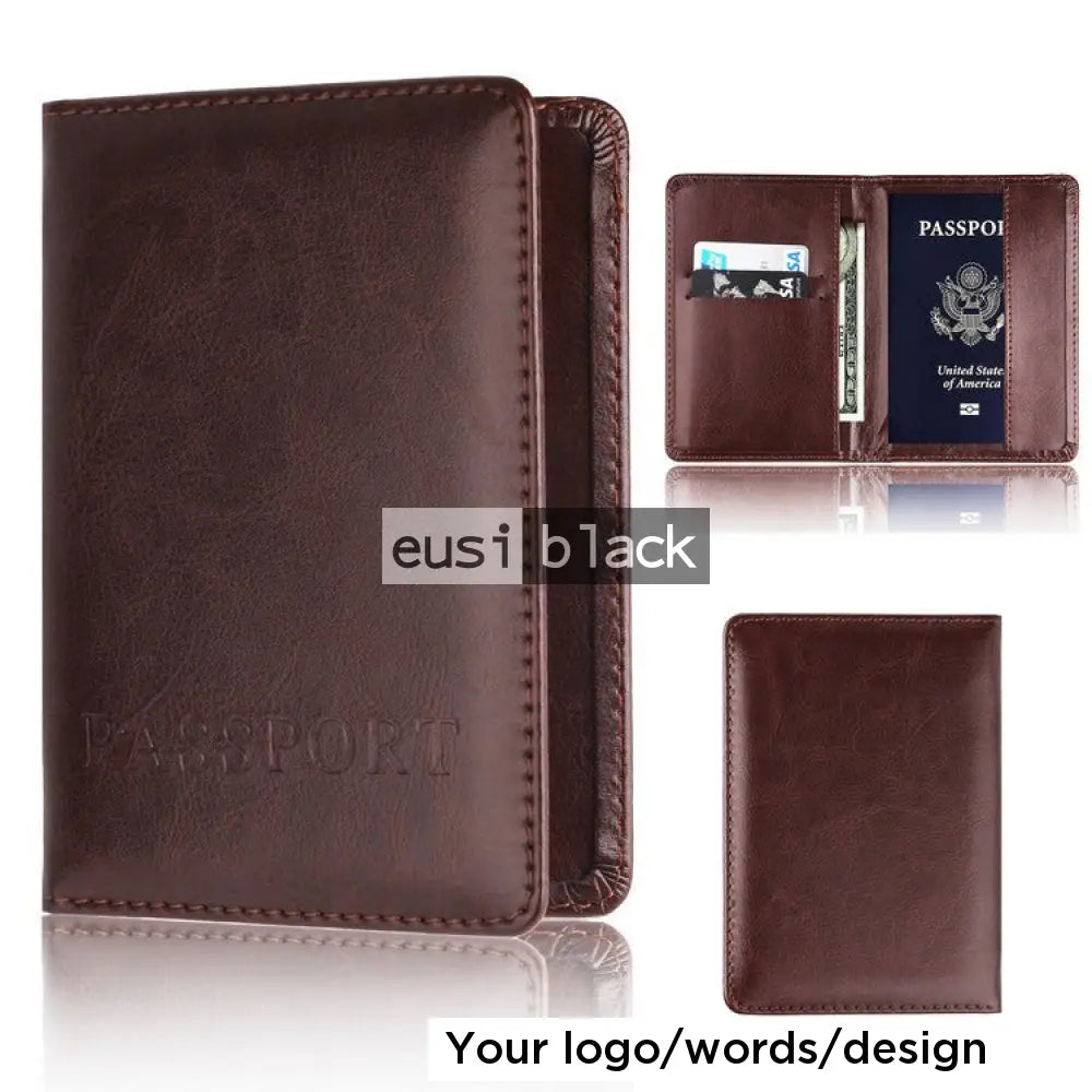 Travelling wallet - Dark brown
