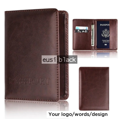 Travelling wallet - Dark brown