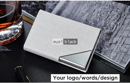 Triangulated corner business card holder White