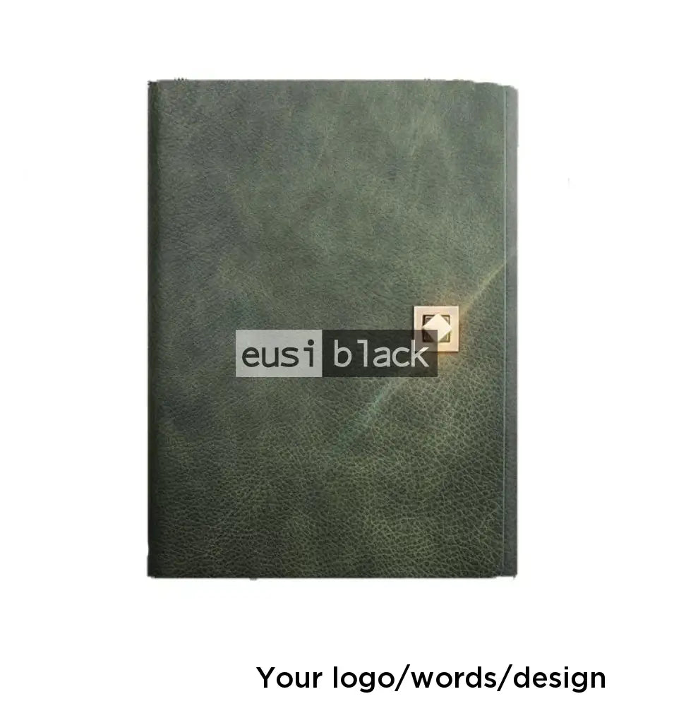 Twist to lock notebook - B5 - Green