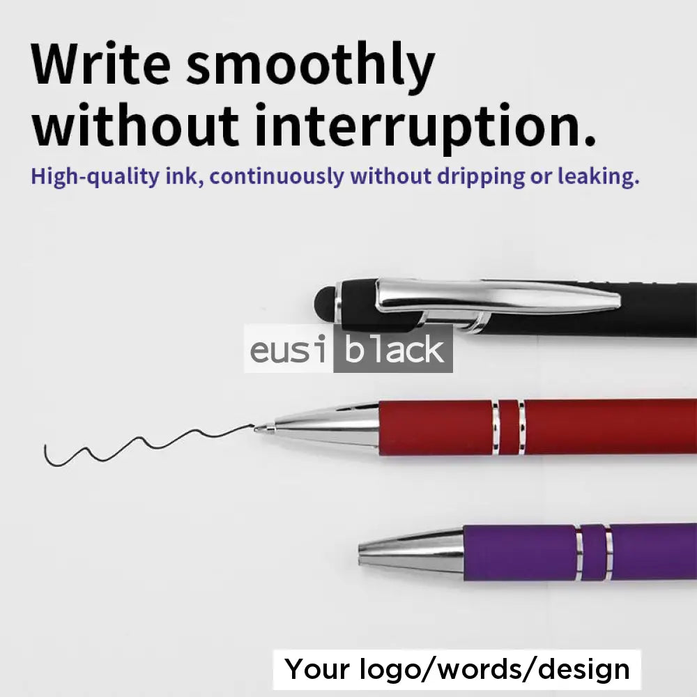 Two stripe metallic stylus pen