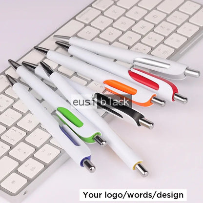 Two Tone Plastic Click Pen
