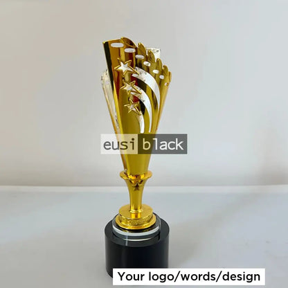 Two tone trophy award - 25cm