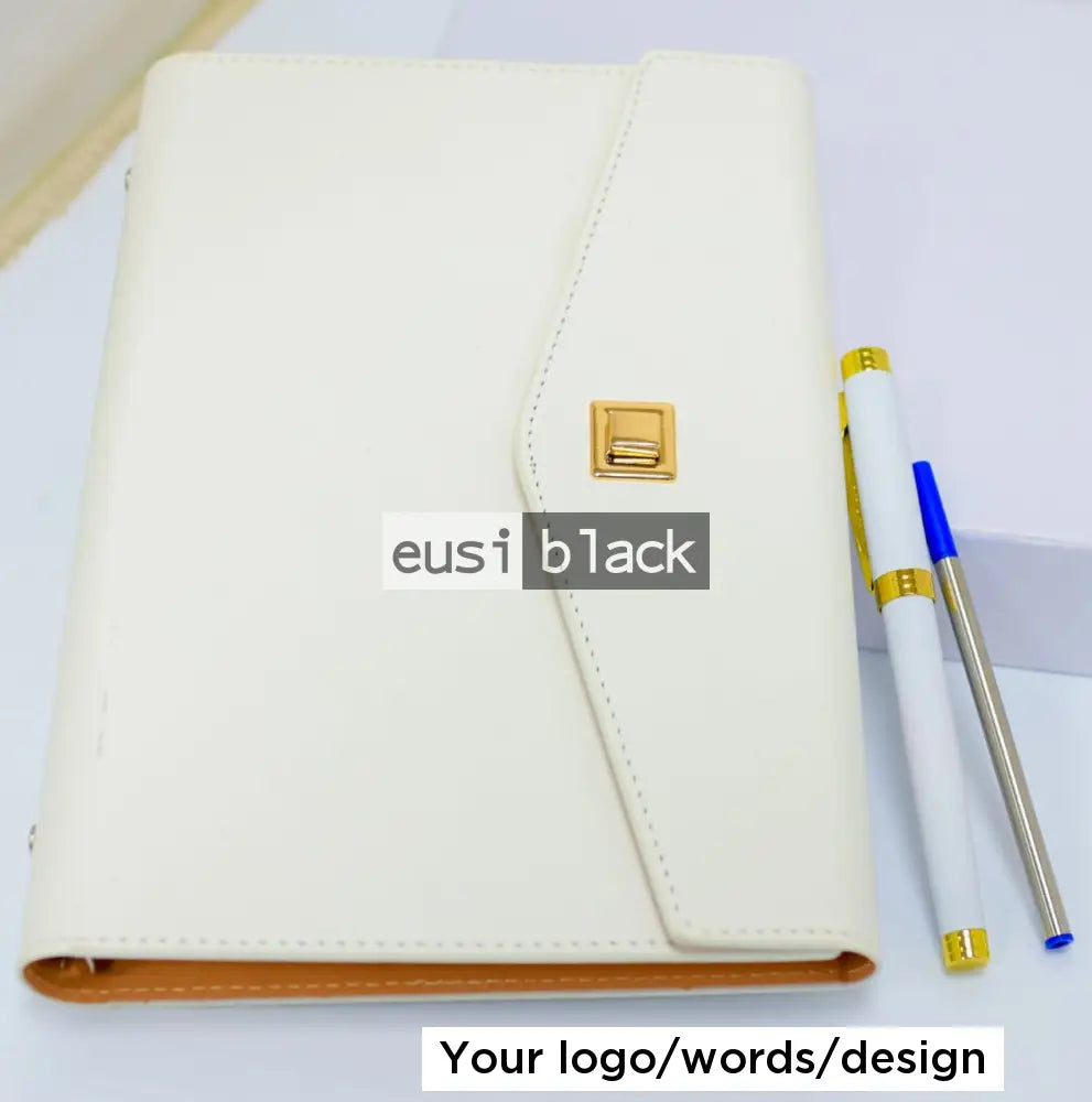 V-cut notebook set White