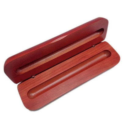 Wooden pen case