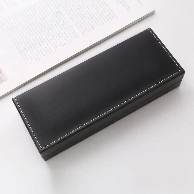 Leather pen case