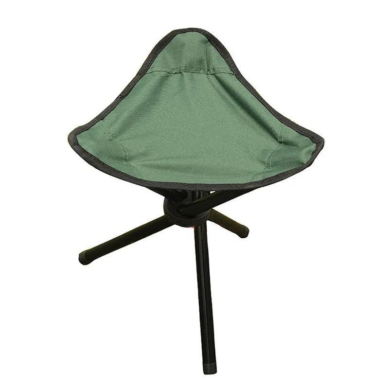 Tripod camping stool