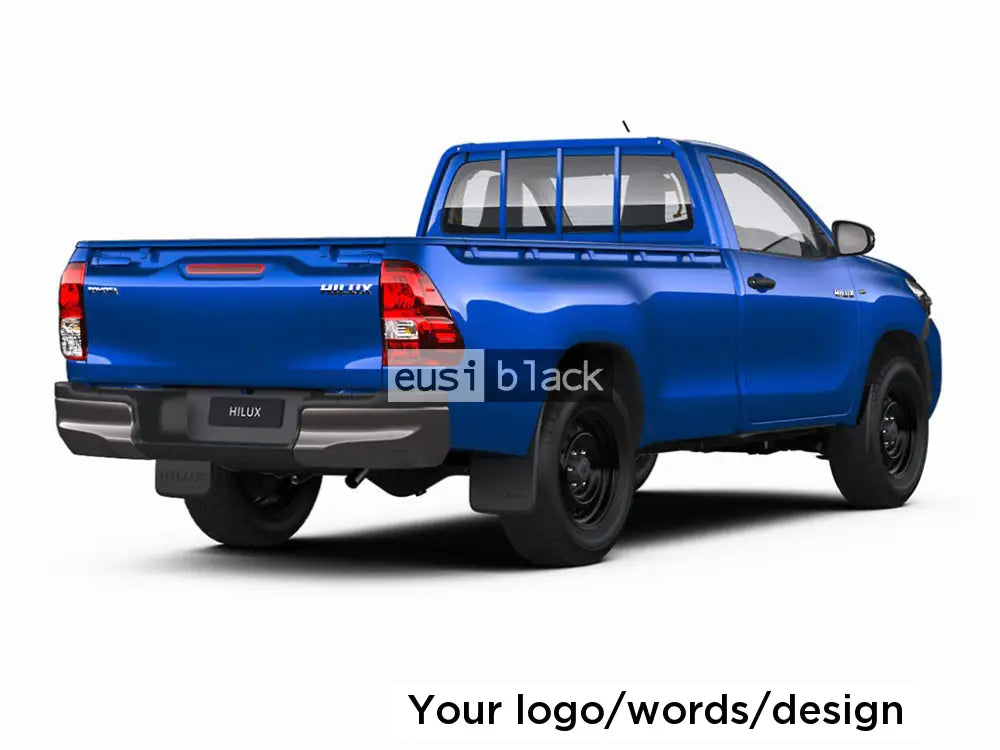 Vehicle branding Pickup - single cabin
