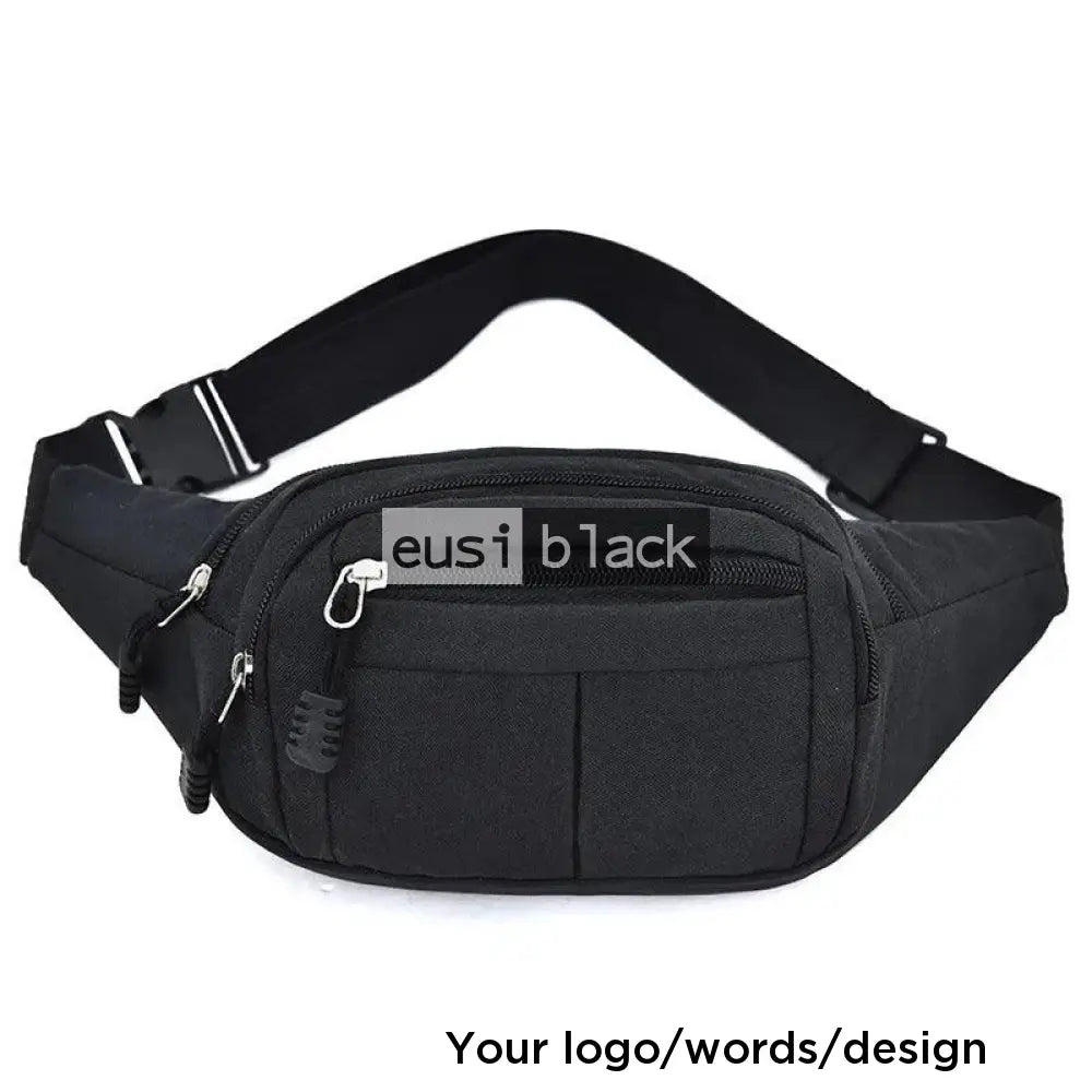 Waist belt bag Black