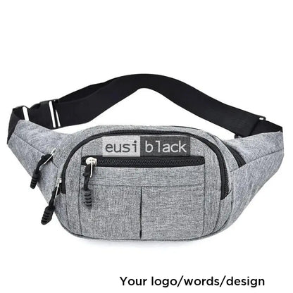 Waist belt bag Gray