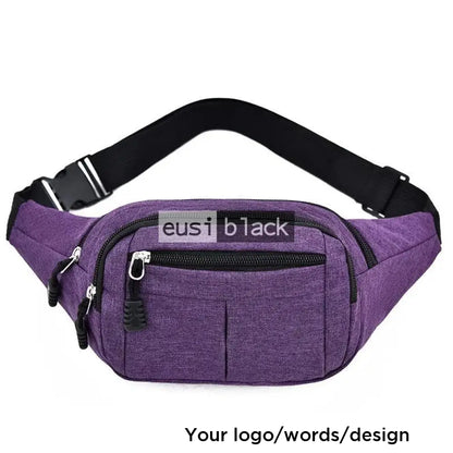 Waist belt bag Purple