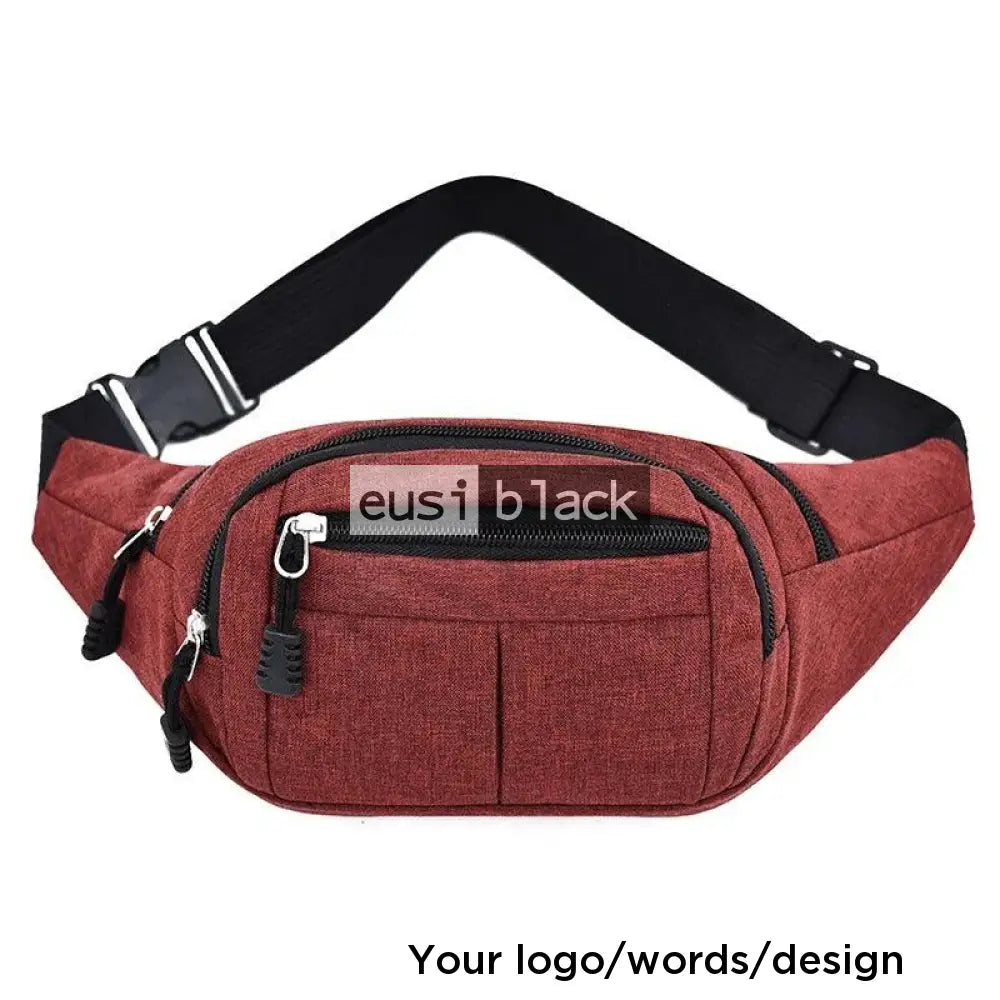 Waist belt bag Red